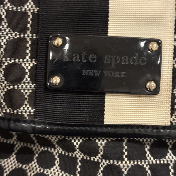 Kate Spade New York Noel Serena Baby Bag Black White - Picture 2 of 5